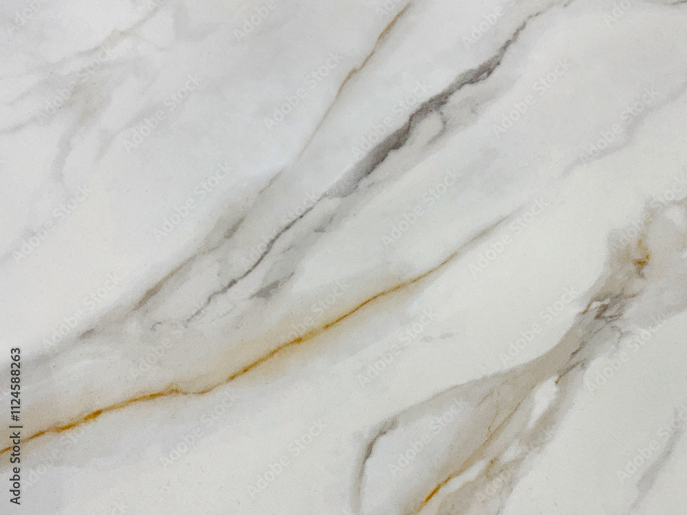 Fototapeta premium Golden white Patagonia marble in black and gold veinings. Luxurious golden white marble or granite, seamless background texture.