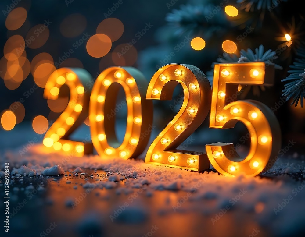 Happy New Year 2025 Background Design Happy New Year 2025 Background Design