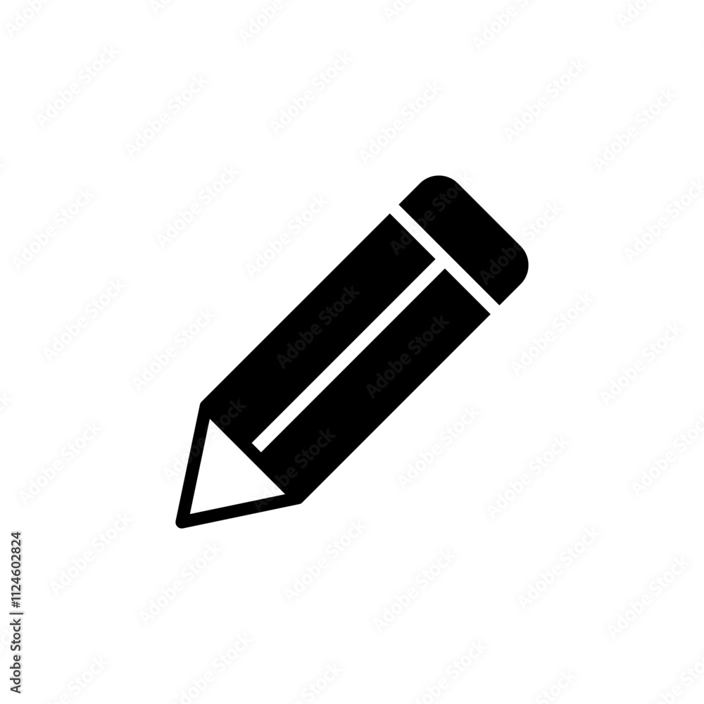 Pencil icon vector. pen sign and symbol. edit icon vector Pencil icon vector. pen sign and symbol. edit icon vector