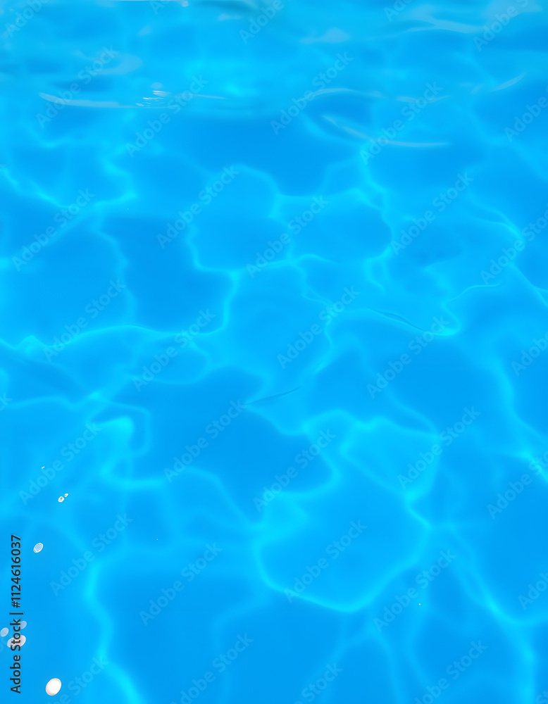 Blue water with ripples on the surface. Defocus blurred transparent blue colored clear calm water surface texture with splashes and bubbles. Water waves with shining pattern texture background, stud Blue water with ripples on the surface. Defocus blurred transparent blue colored clear calm water surface texture with splashes and bubbles. Water waves with shining pattern texture background, stud