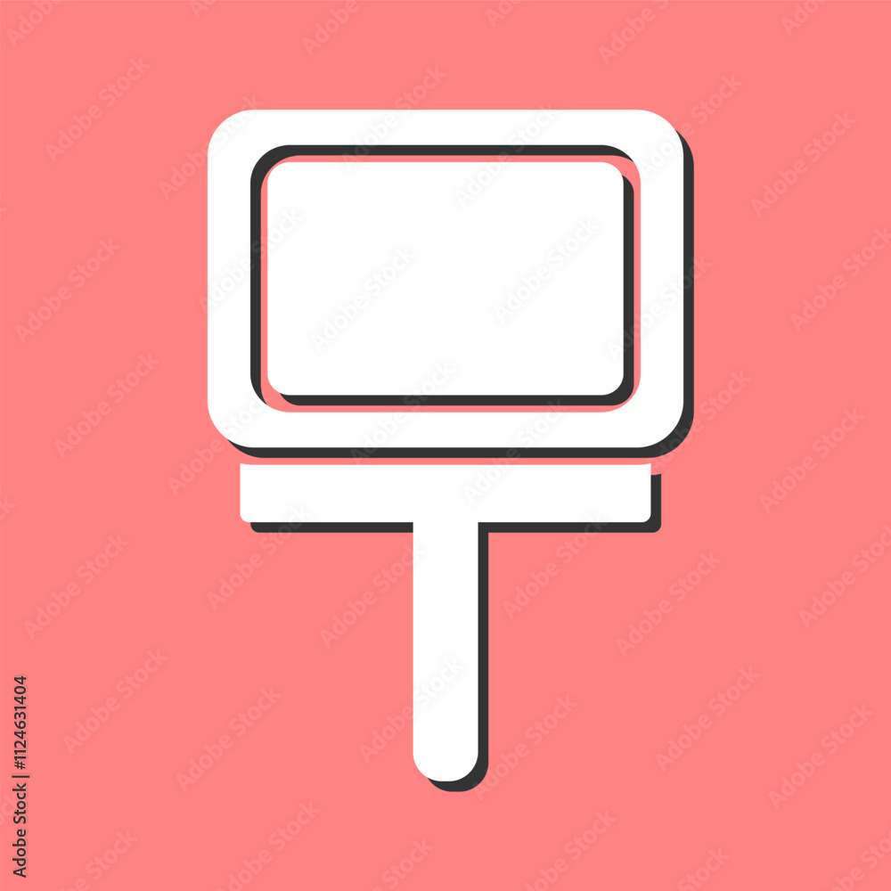 Billboard Vector Icon Billboard Vector Icon