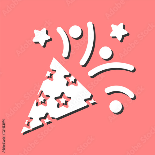 Confetti Vector Icon