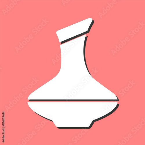 Wine Decanter Vector Icon
