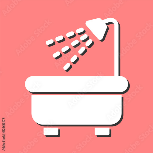 Bath Time Vector Icon