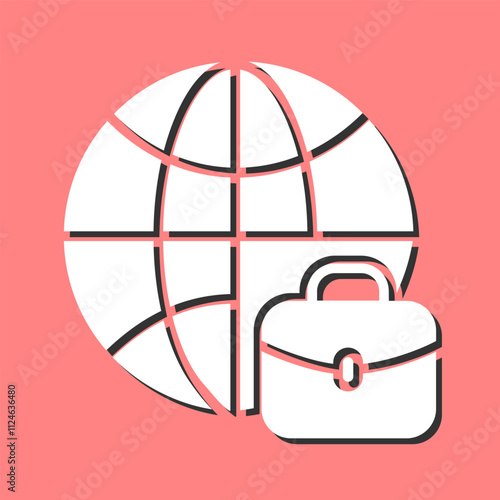 International Job Vector Icon