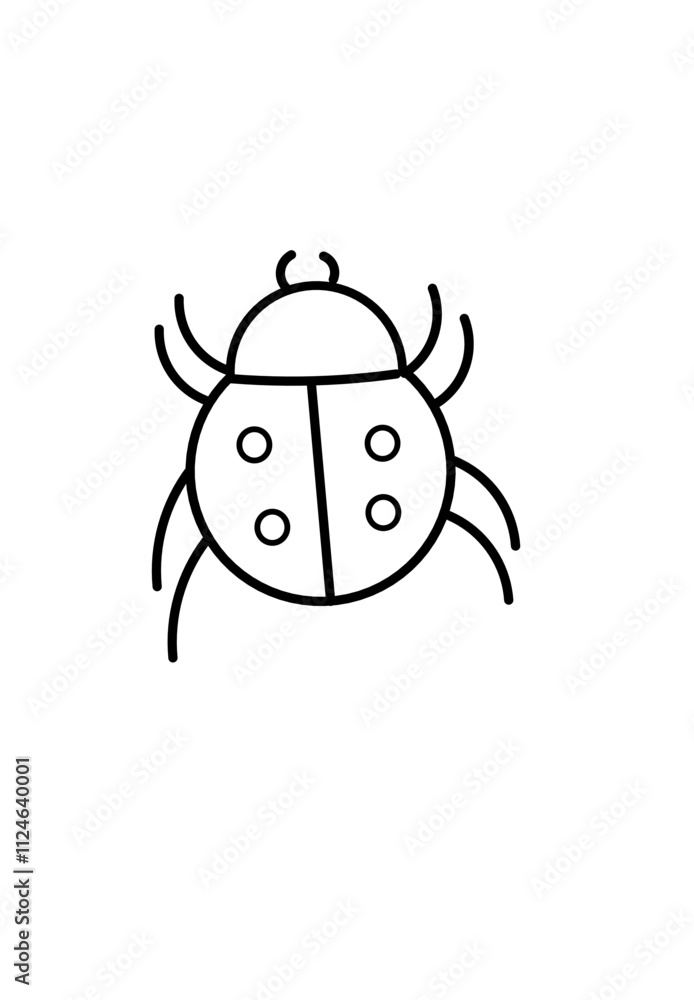 Naklejka premium Ladybug icon