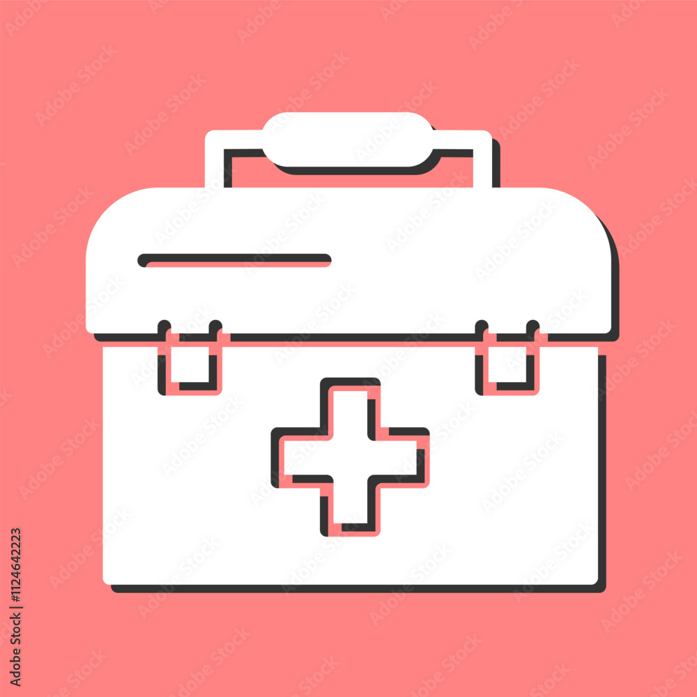 Obraz premium First Aid Kit Vector Icon