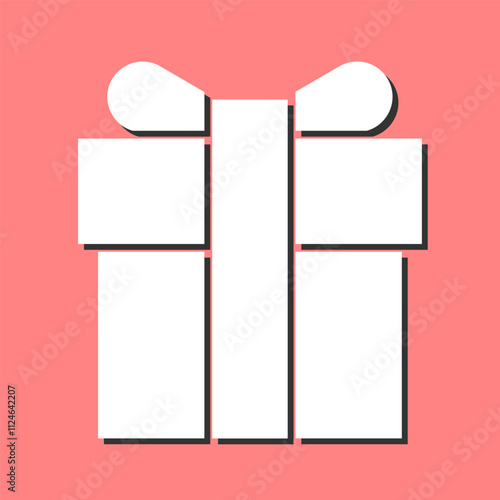Wrapped Gift Vector Icon
