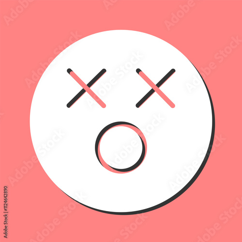 Dizzy Face Vector Icon