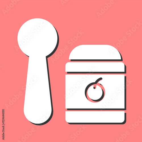 Feeding Spoons Vector Icon