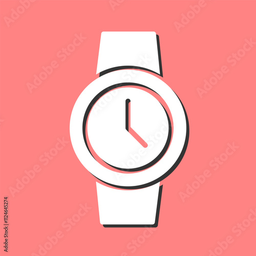 Wristwatch Vector Icon
