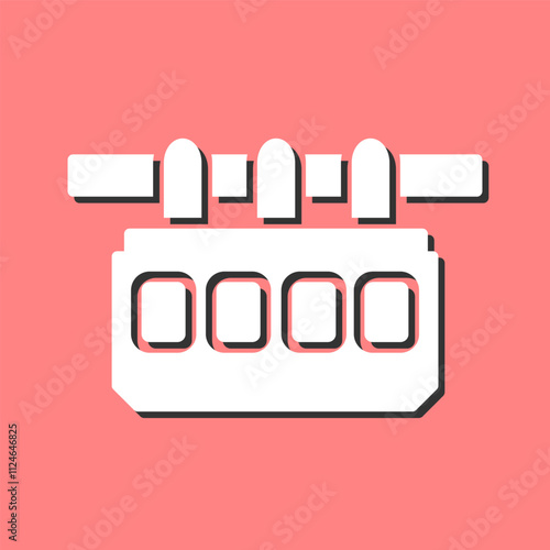 Suspension Railway Vector Icon