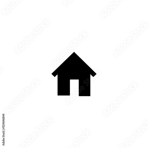 Home icon, House icon, Home Button icon, Home page icon, Home, house or real estate flat vector icon for apps and websites