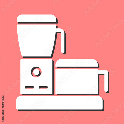 Food Processor Vector Icon