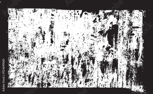 Wallpaper Mural Grunge Background Frame with Brush Strokes. Backgrounds and textures concept vector art Torontodigital.ca