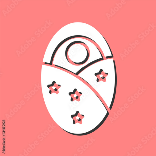 Swaddle Time Vector Icon