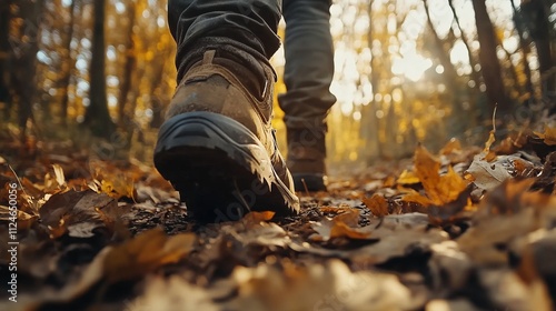 Autumn Hiking Adventure: A Stunning Walk Through the Forest