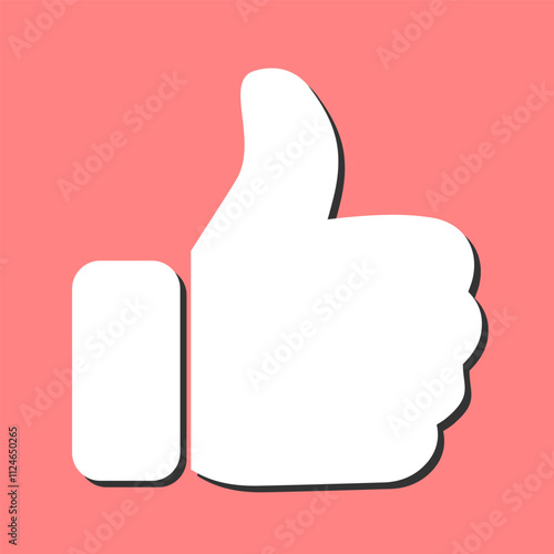 Thumbs Up Vector Icon