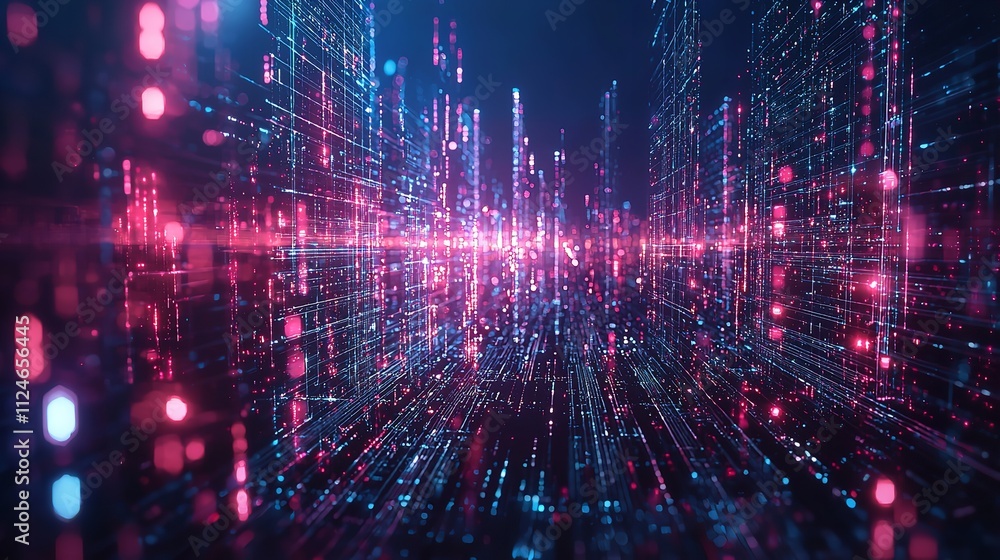 Fototapeta premium Doctor Analyzing Medical Data on iPad in a Modern Clinic