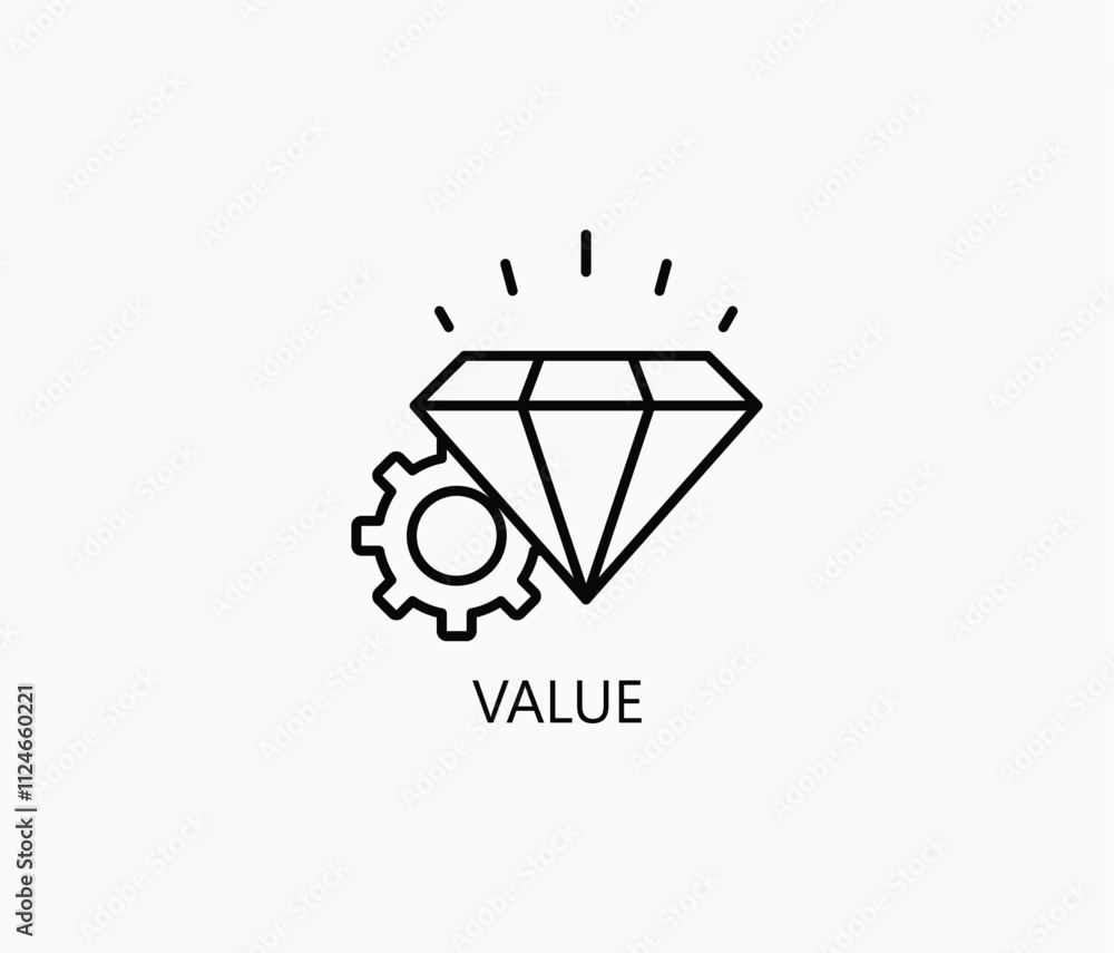 Value Vector, Icon Or Logo Sign Symbol Illustration Value Vector, Icon Or Logo Sign Symbol Illustration