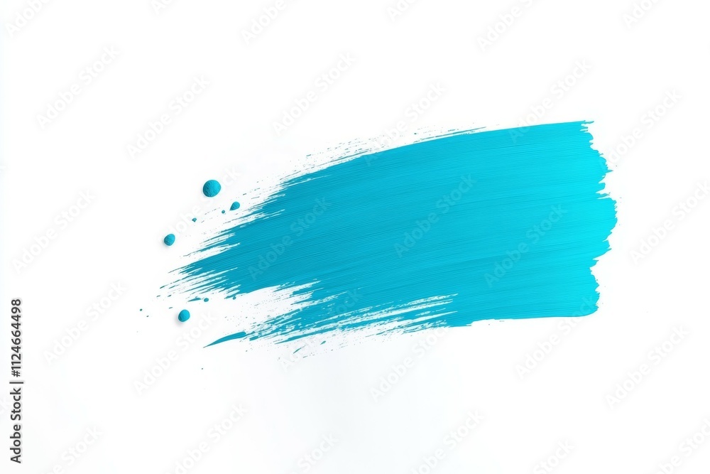 A blue brush stroke with a white background A blue brush stroke with a white background