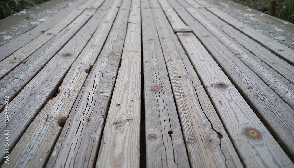 Weathered wooden planks with natural grain - rustic texture Weathered wooden planks with natural grain - rustic texture