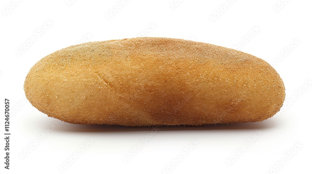 Slice of Wheat Bread Isolated on White Background, Nutritious and Versatile Loaf for Daily Meals and Snacks. Slice of Wheat Bread Isolated on White Background, Nutritious and Versatile Loaf for Daily Meals and Snacks.