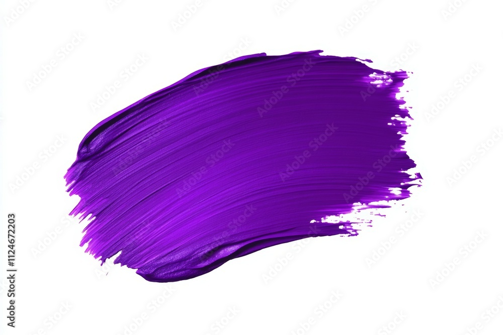 Purple paint on a white background Purple paint on a white background