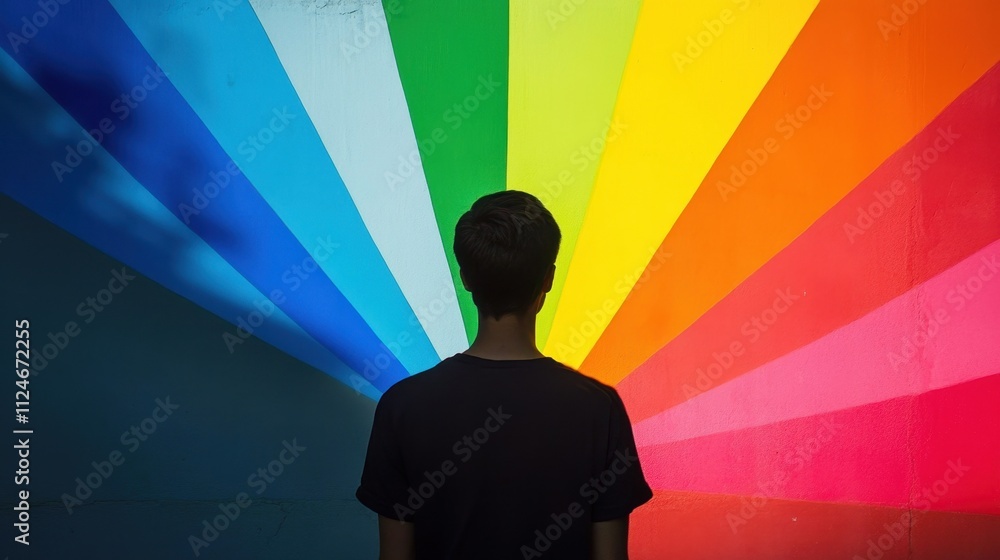 Colorful Silhouette: Finding Beauty in the Abstract Colorful Silhouette: Finding Beauty in the Abstract