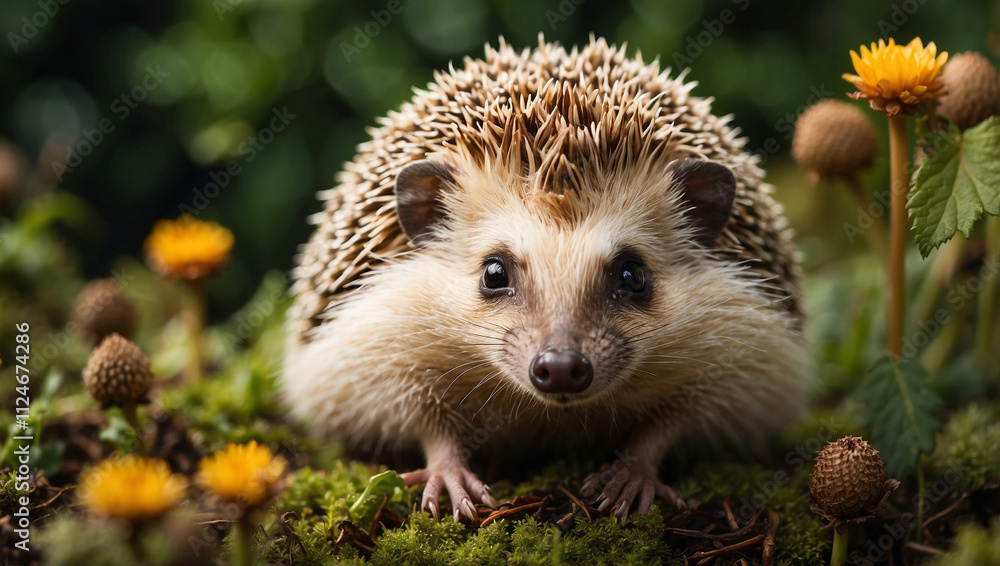 Hedgehog Foraging Hedgehog Foraging