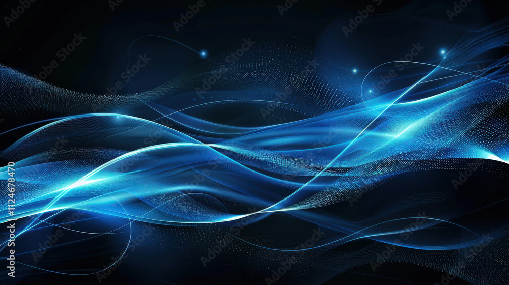 abstract blue background with waves abstract blue background with waves