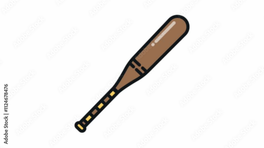 Baseball Bat Icon Baseball is enjoyed with a sturdy bat designed to strike balls with accuracy during exciting and competitive games. Baseball Bat Icon Baseball is enjoyed with a sturdy bat designed to strike balls with accuracy during exciting and competitive games.