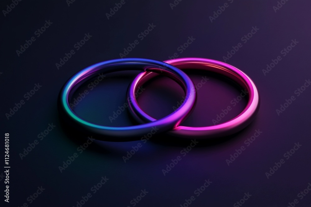 3D Gradient Rings background: Clean Minimalist Style wallpaper illustration 3D Gradient Rings background: Clean Minimalist Style wallpaper illustration