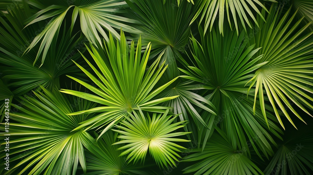 A background of lush green tropical leaves. A background of lush green tropical leaves.