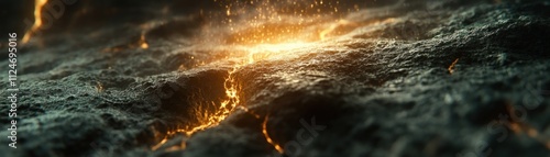 Abstract Cosmic Energy Glowing Nebula, Celestial Fire, Galactic Patterns, Representing Power, Intensity, and the Limitless Potential of the Universe A Visual Metaphor for Untapped Energy, Hidden