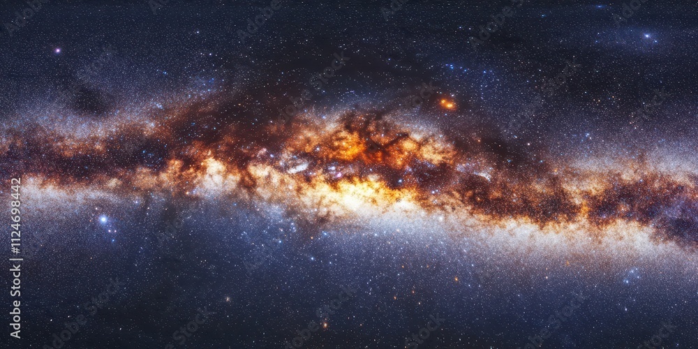 A wide view of the starry sky with light streaks from distant stars, with half of the image left empty for text. A wide view of the starry sky with light streaks from distant stars, with half of the image left empty for text.
