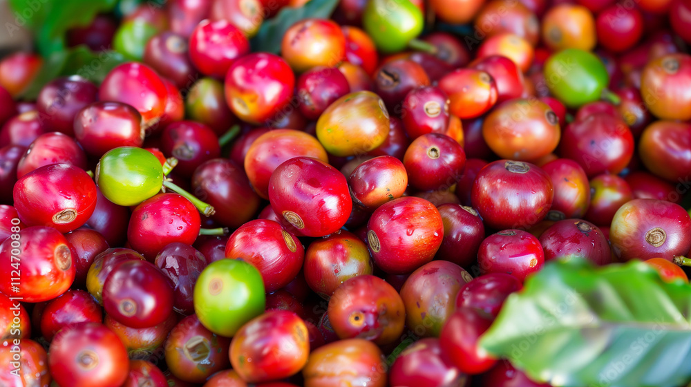 Natural Coffee Beans Texture and Color Display, Close-Up Study of Bean Surface, Rich Tones and Varieties Natural Coffee Beans Texture and Color Display, Close-Up Study of Bean Surface, Rich Tones and Varieties