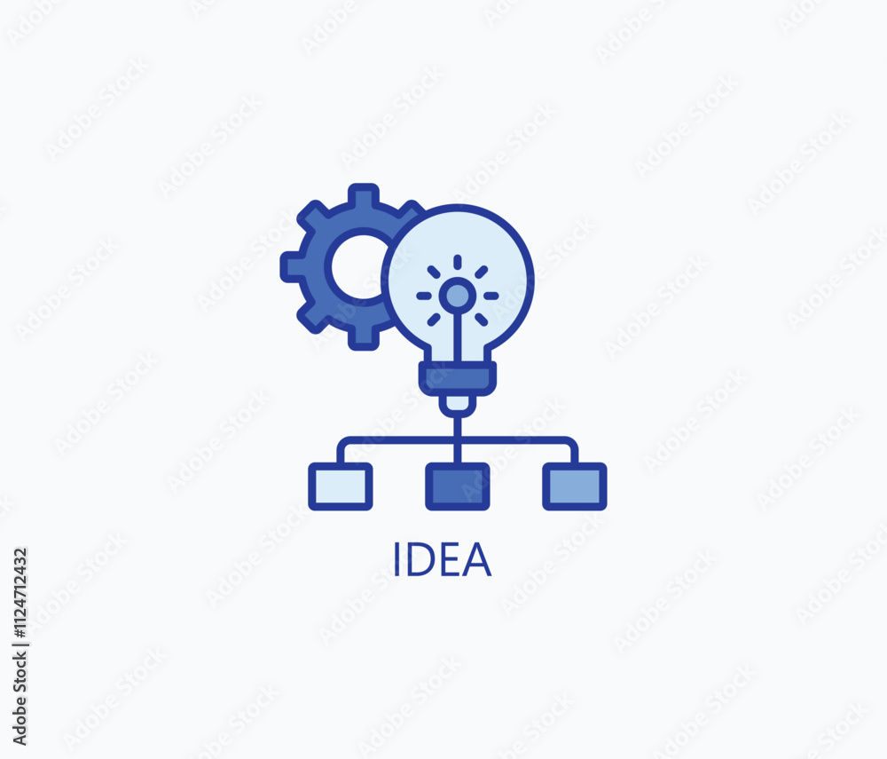 Idea vector, icon or logo sign symbol illustration Idea vector, icon or logo sign symbol illustration