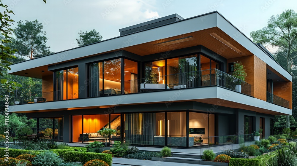 Explore contemporary living space suburban area modern house design urban environment eye-level view inviting interiors Explore contemporary living space suburban area modern house design urban environment eye-level view inviting interiors