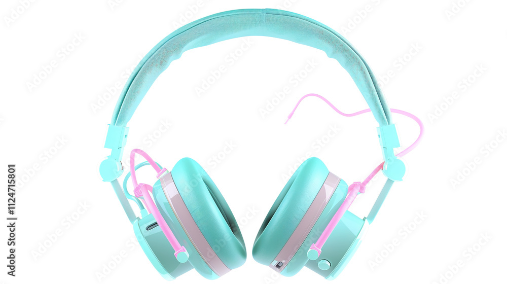Headphones isolated on white background, png format Headphones isolated on white background, png format