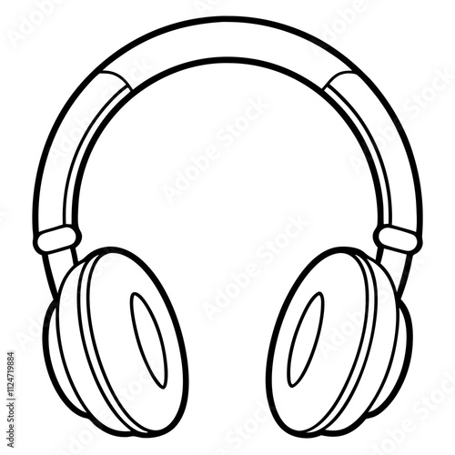 Headphone Icon Vector Design