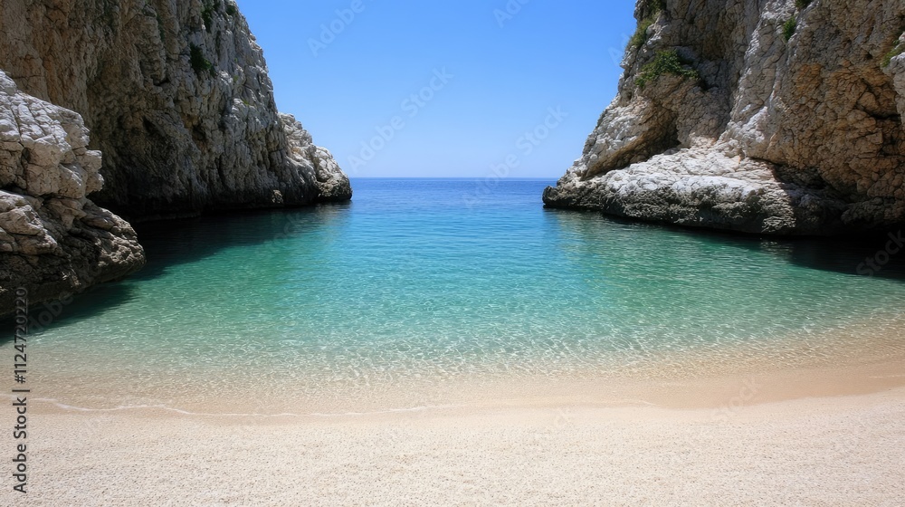 Discover the vibrant turquoise waters and pristine sandy beaches of Capri, surrounded by lush cliffs and breathtaking natural beauty Discover the vibrant turquoise waters and pristine sandy beaches of Capri, surrounded by lush cliffs and breathtaking natural beauty