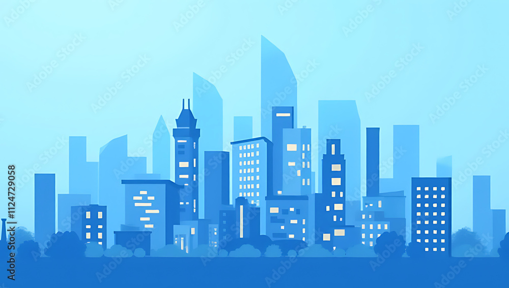 A stylized cityscape is layered with financial charts, illustrating real estate trends and market insights against a soothing blue backdrop._00001_ A stylized cityscape is layered with financial charts, illustrating real estate trends and market insights against a soothing blue backdrop._00001_