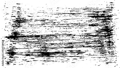 Scratched Grunge Urban Background Texture Vector. Dust Overlay Distress Grainy Grungy Effect. Distressed Backdrop Vector Illustration. Isolated Black on White Background. EPS 10.