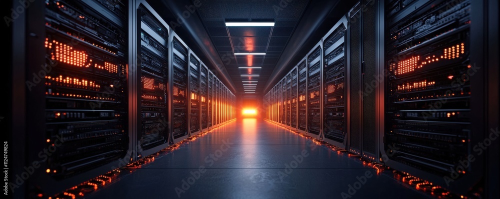 Futuristic bitcoin mining data center a digital art perspective Futuristic bitcoin mining data center a digital art perspective