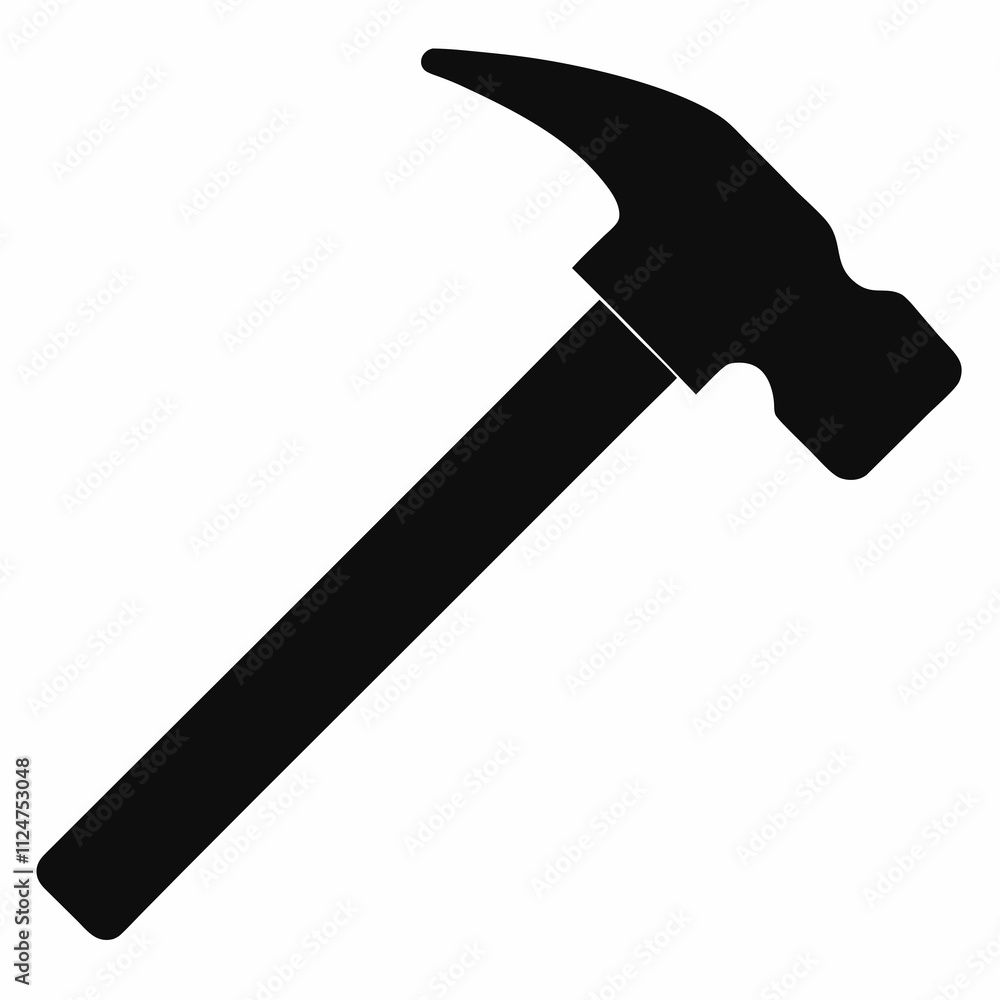 Minimalist Black Silhouette Wrench Vector Design Minimalist Black Silhouette Wrench Vector Design