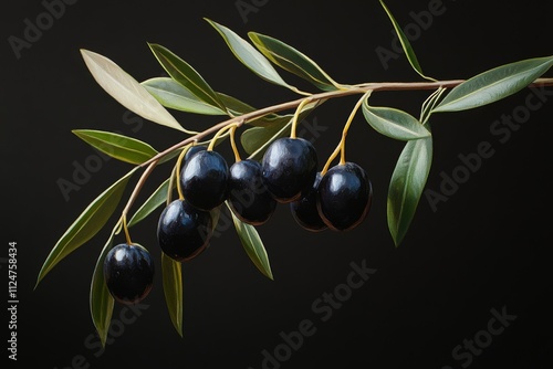 Glossy Olives botanical Artwork photo