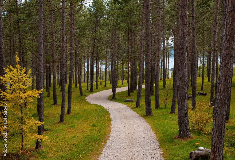 Fototapeta premium path in the woods