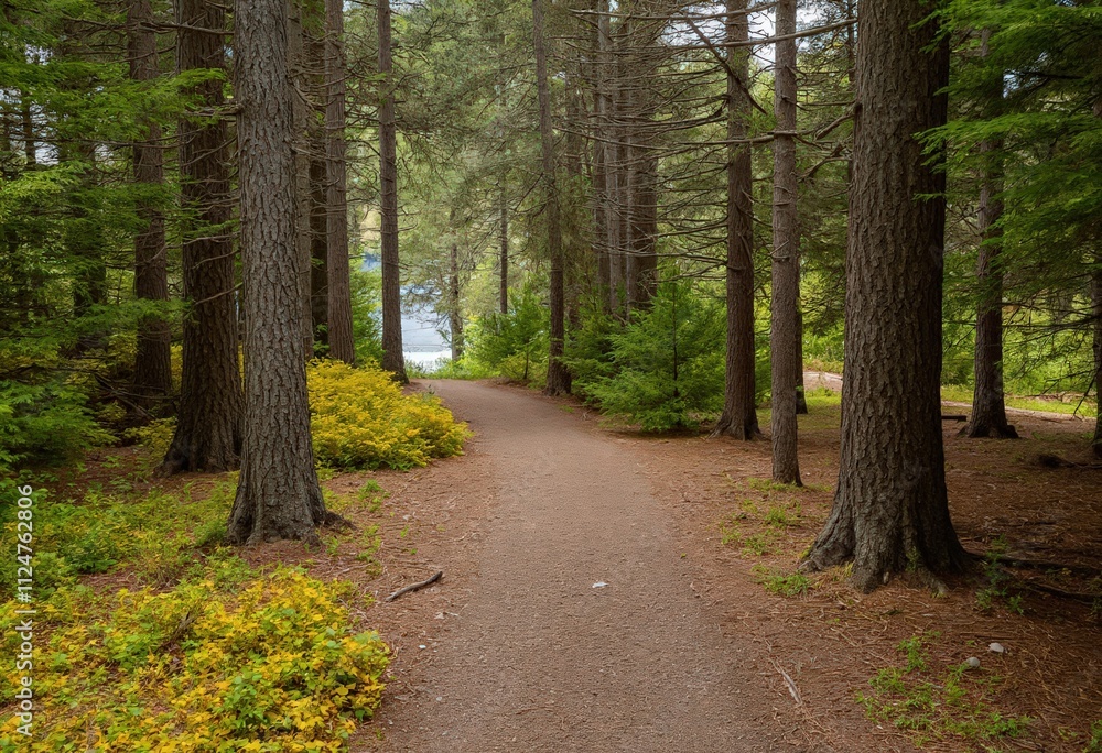 path in the woods path in the woods