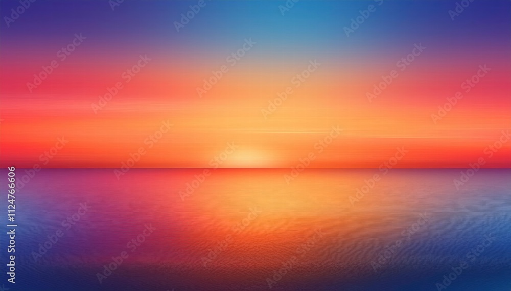 Sunset Reflections: A blurred, dreamy sunset over a calm ocean, casting a vibrant, warm glow over the water. The colors are soft and ethereal, creating a sense of peace and tranquility. Sunset Reflections: A blurred, dreamy sunset over a calm ocean, casting a vibrant, warm glow over the water. The colors are soft and ethereal, creating a sense of peace and tranquility.